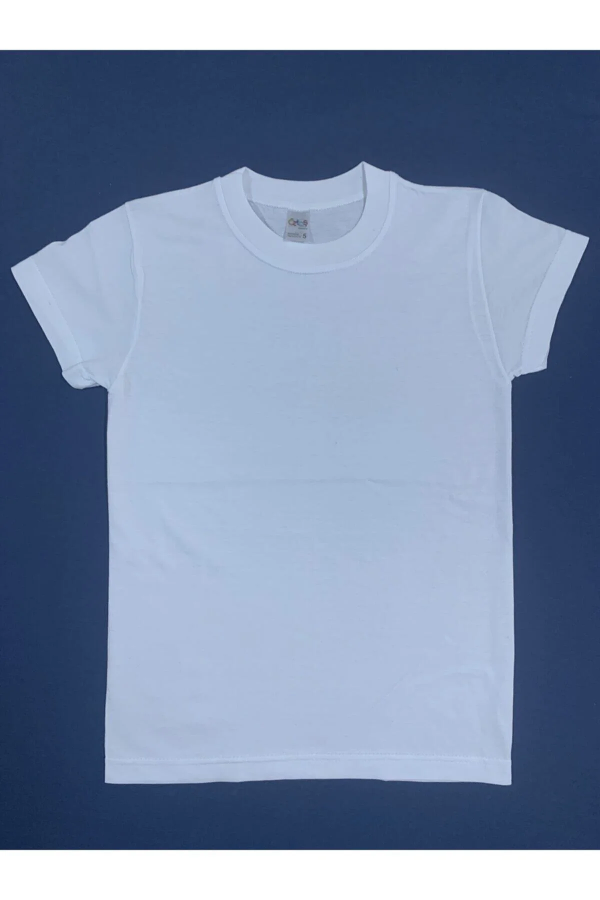 Erkek Çocuk Beyaz O Yaka Süprem Fanila