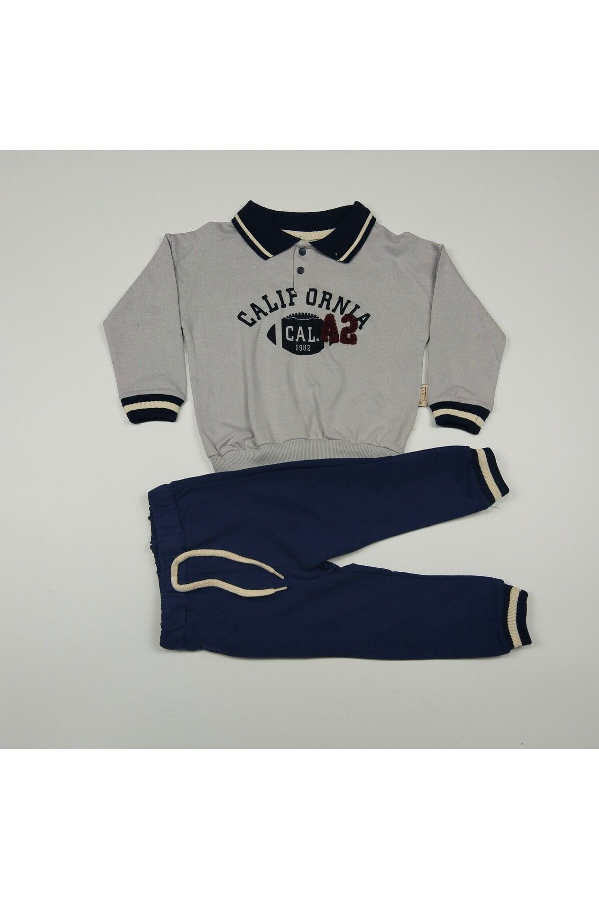 Erkek Çocuk California Yazılı 2'li Spor Takım