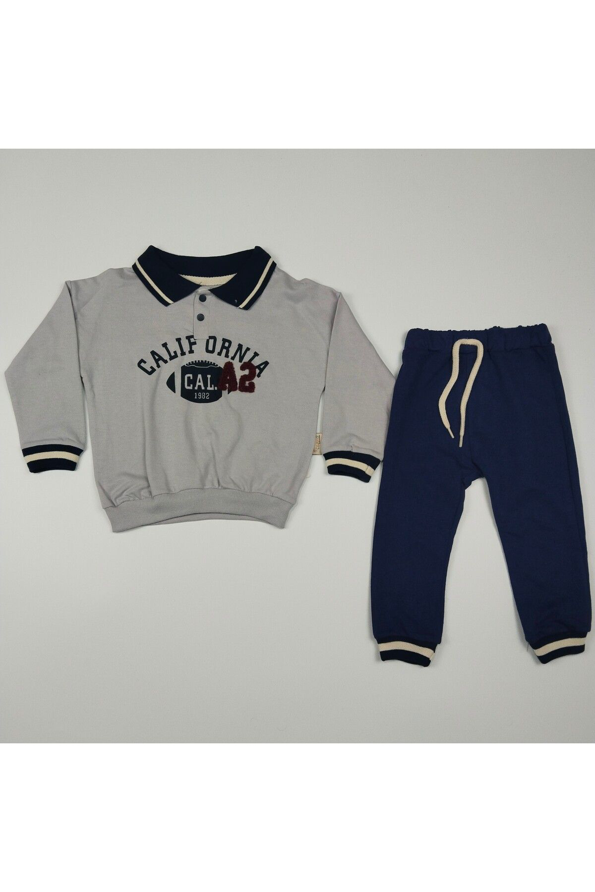 Erkek Çocuk California Yazılı 2'li Spor Takım