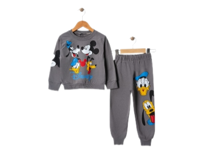 Erkek Çocuk Karakter Baskılı 4/12 Yaş Eşofman Takımı