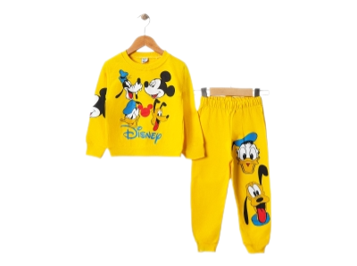 Erkek Çocuk Karakter Baskılı 4/12 Yaş Eşofman Takımı