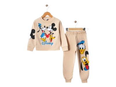 Erkek Çocuk Karakter Baskılı 4/12 Yaş Eşofman Takımı