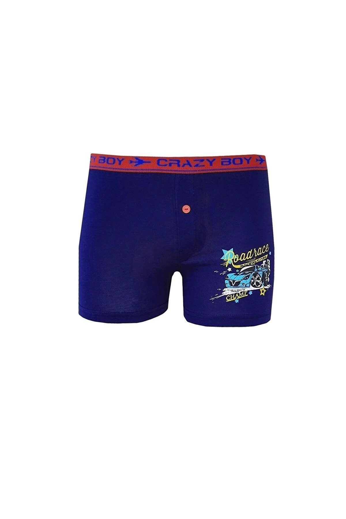 Erkek Çocuk Renkli Elastan Baskılı Boxer 6'lı Erkek Çocuk Renkli Elastan Baskılı Boxer 6'lı