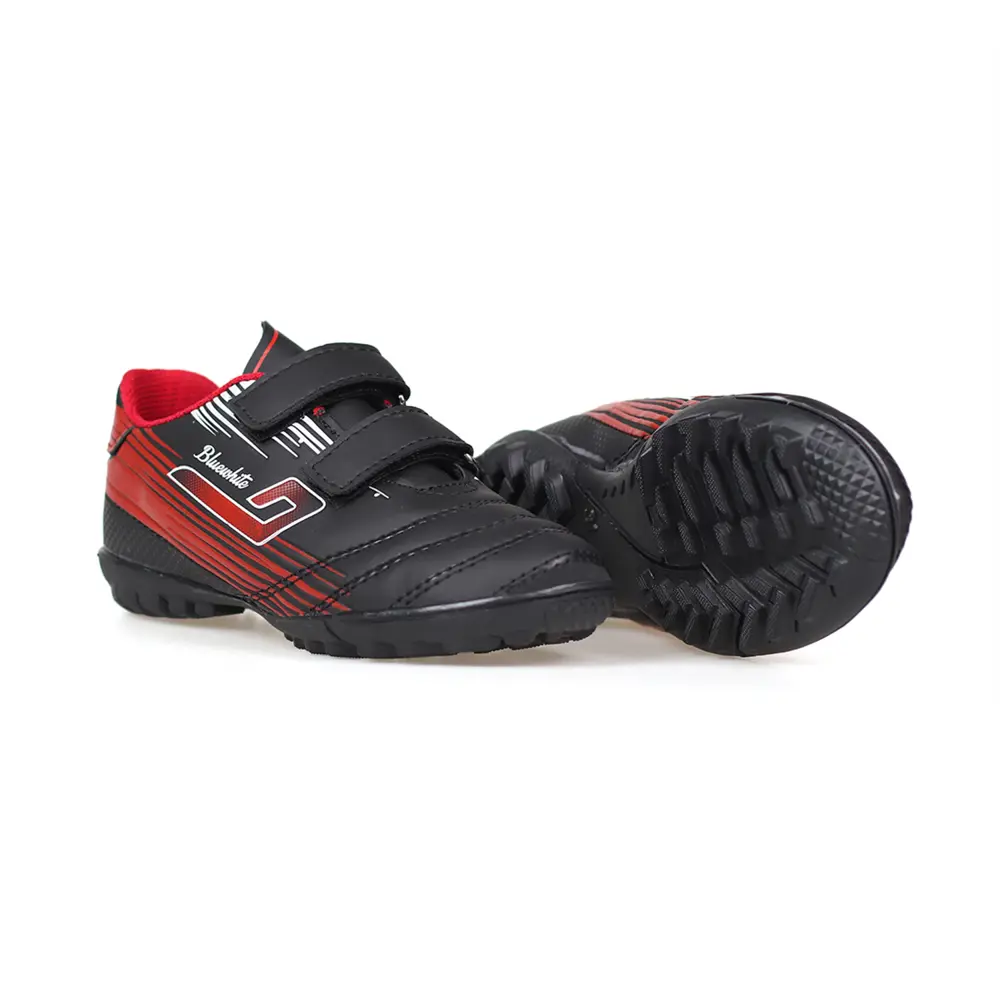 Erkek Çocuk Siyah Kırmızı Halı Saha Ayakkabı - Bağcıklı, Rahat Ko Erkek Çocuk Siyah Kırmızı Halı Saha Ayakkabı - Bağcıklı, Rahat Ko