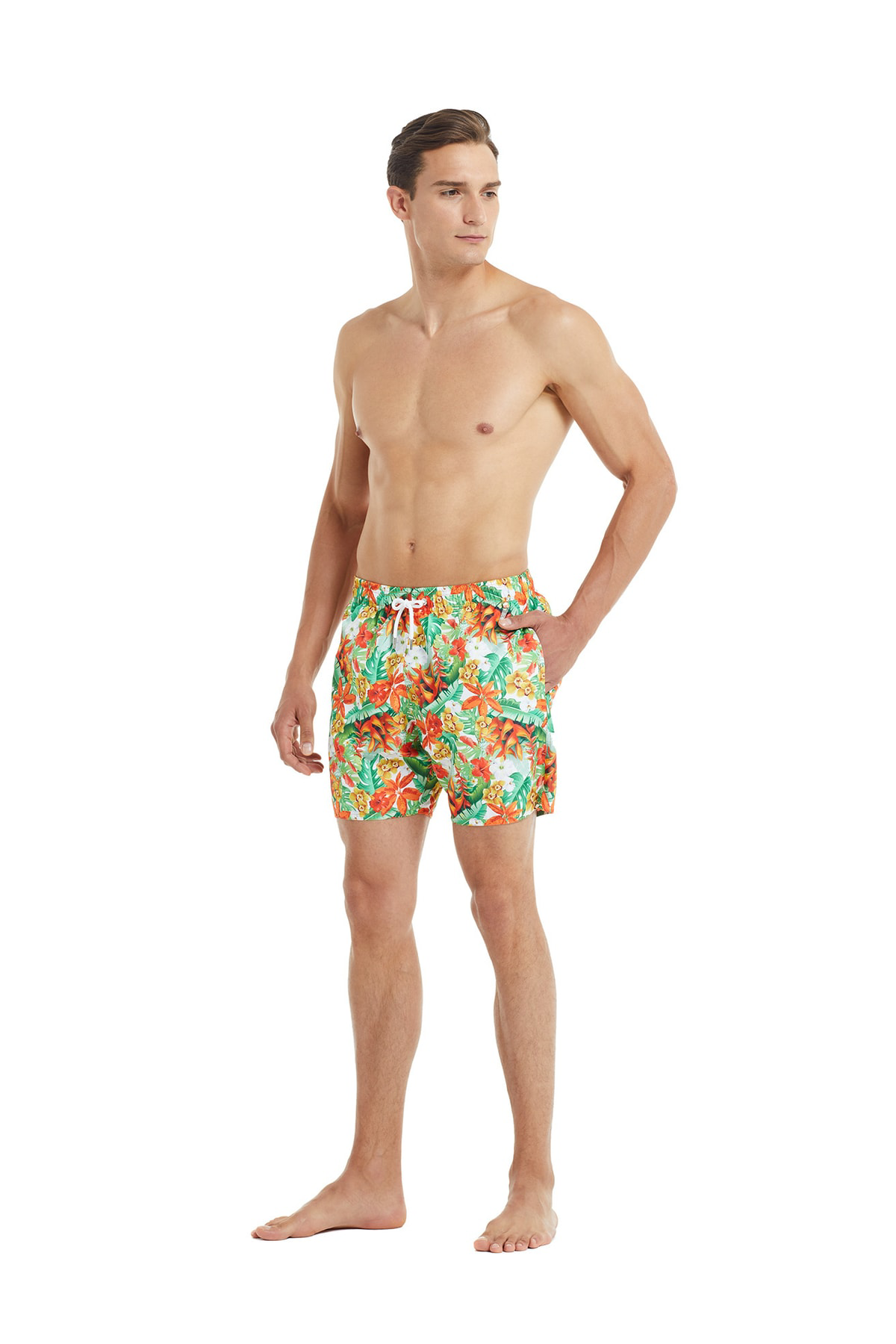 Blackspade Erkek Çok Renkli Deniz Şortu