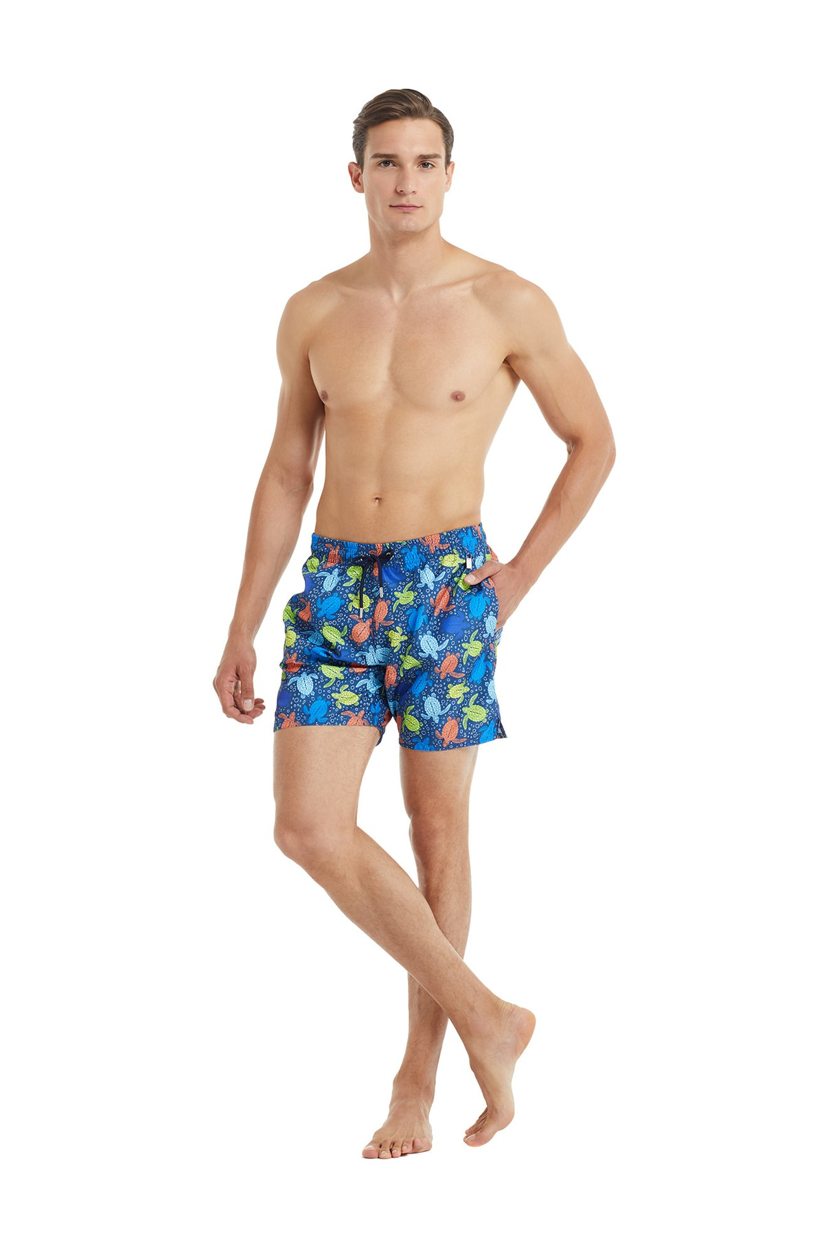 Blackspade Erkek Çok Renkli Deniz Şortu