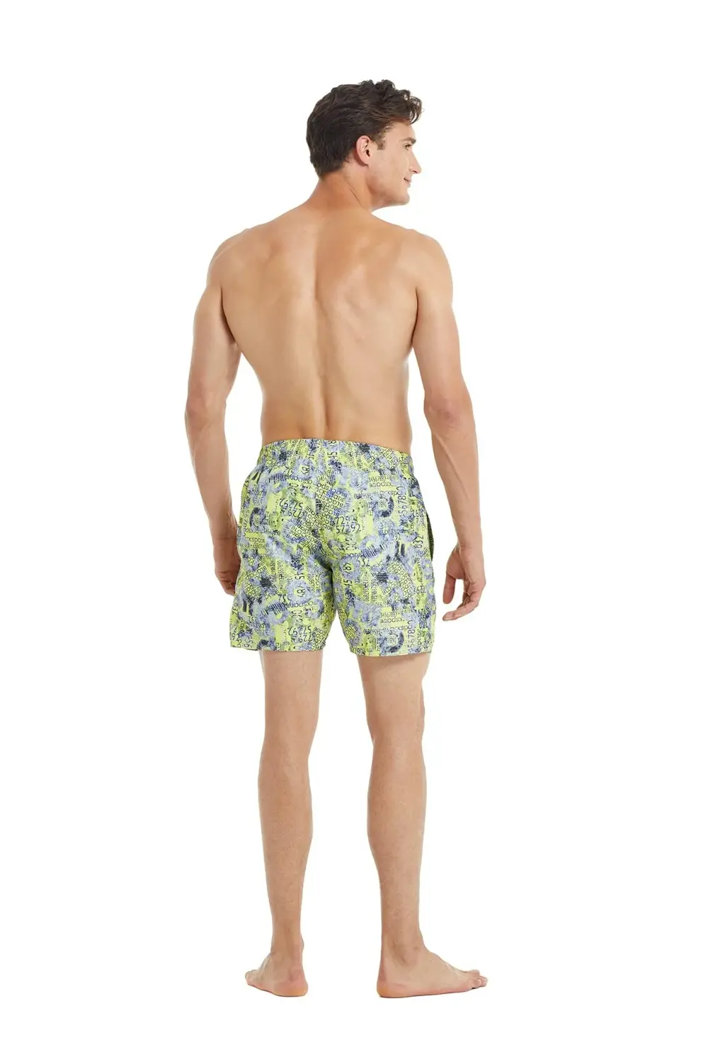 Erkek Çok Renkli Deniz Şortu