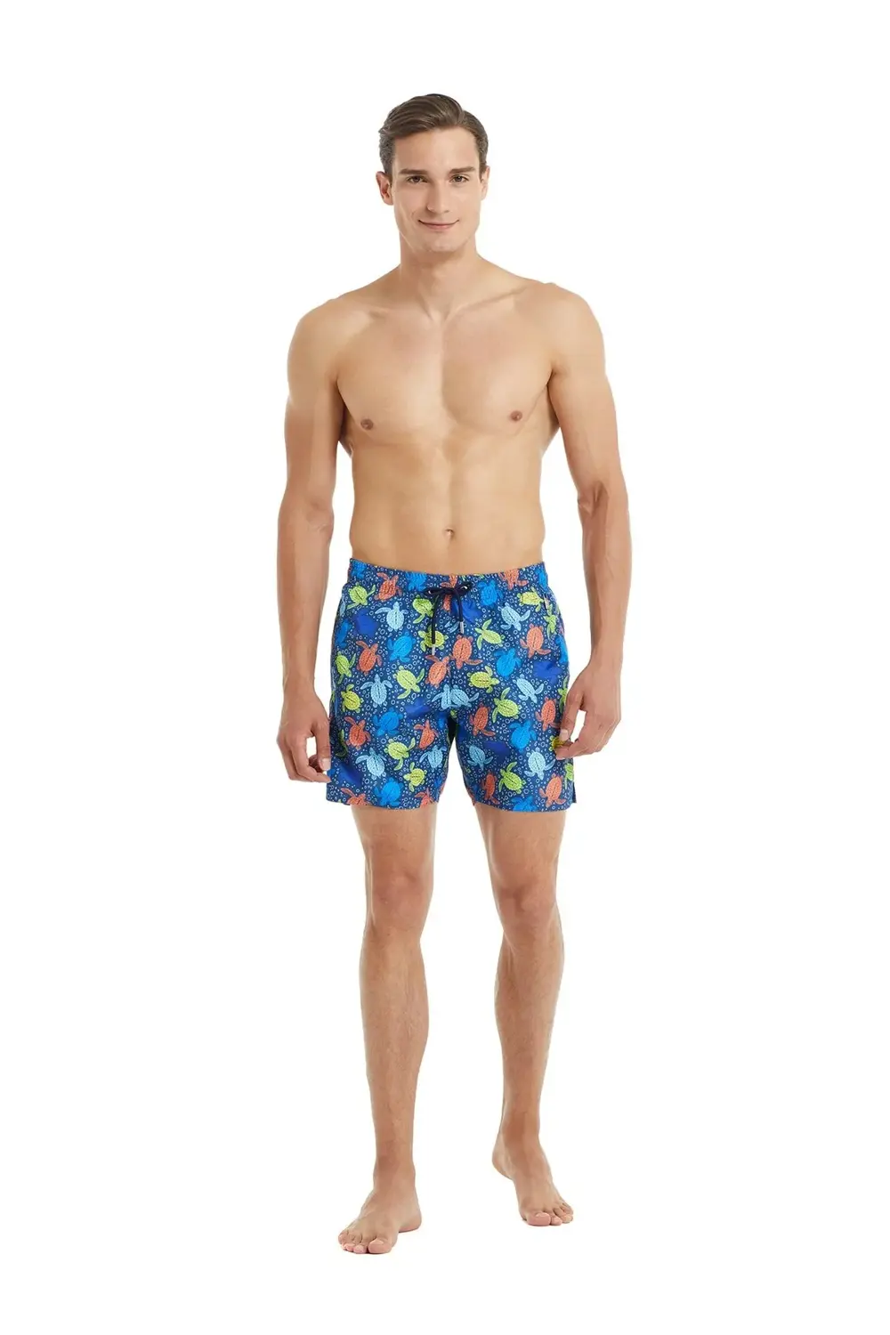 Erkek Çok Renkli Deniz Şortu