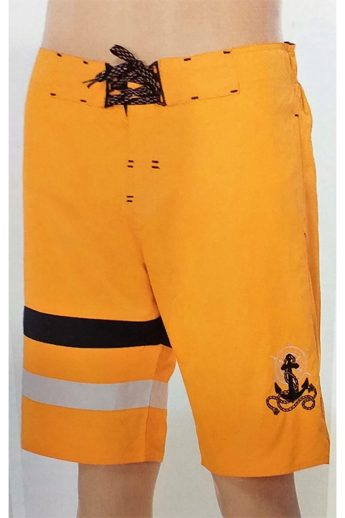 Sunsurf Erkek Deniz Şortu Uzun Sari