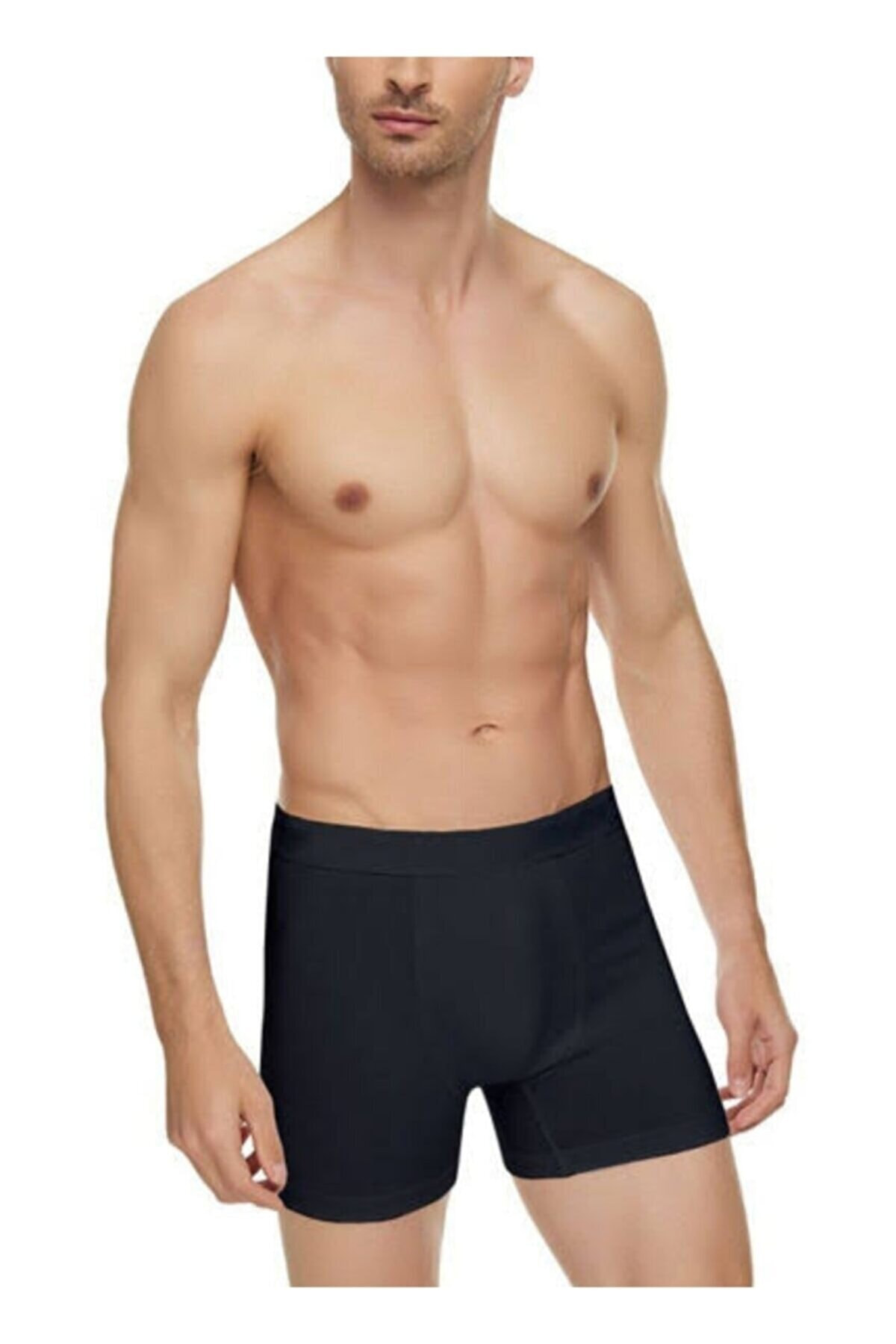 Erkek Desenli Boxer 12'lı Karışık Renk Desenli