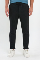 Erkek Desenli Duble Paça Pamuklu Arka Cepli Beli Lastikli ve İpli