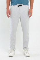 Erkek Desenli Duble Paça  Pamuklu Arka Cepli Beli Lastikli ve İpl