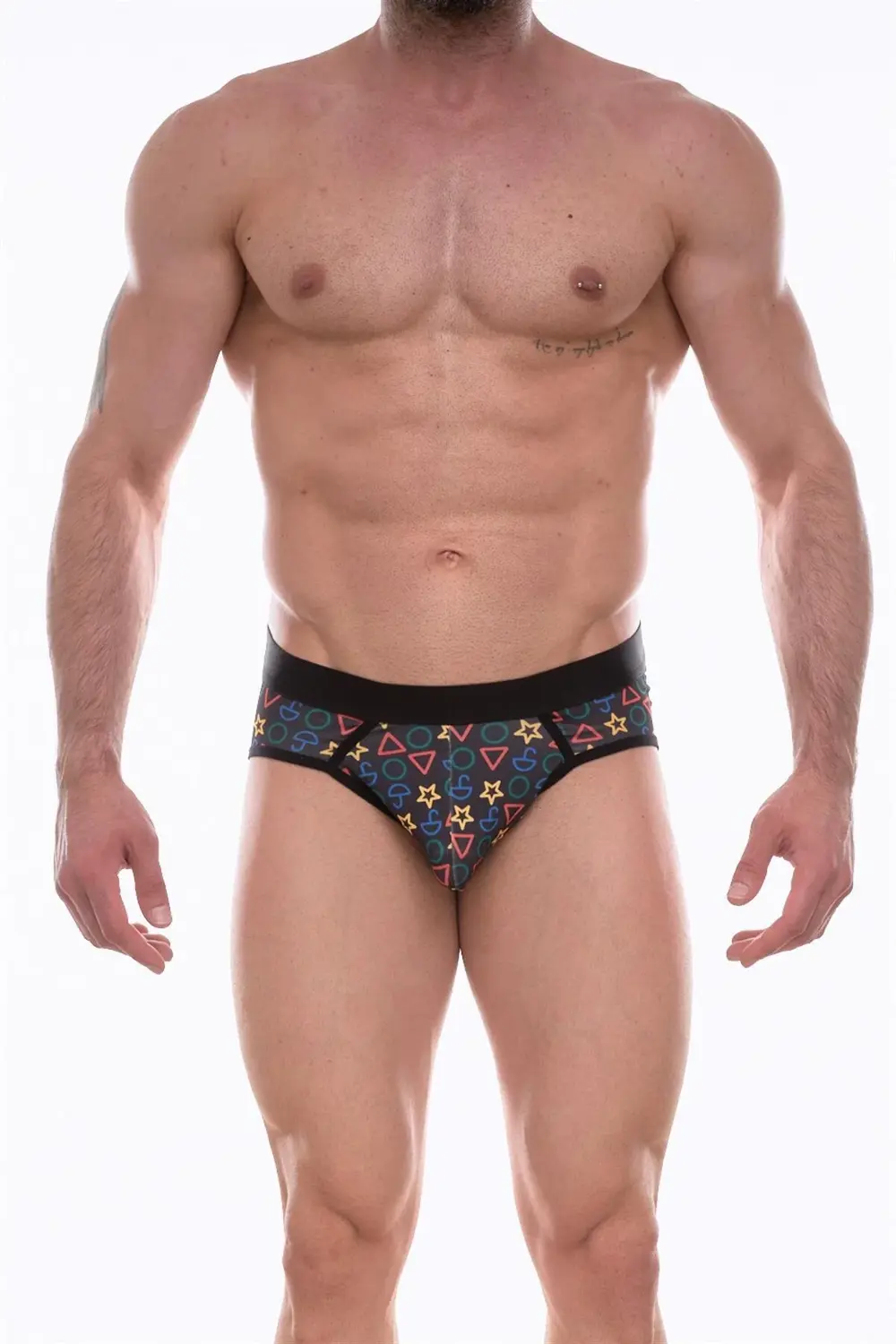 Erkek Desenli Jockstrap Çamaşır