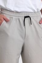 Erkek Desenli Pamuklu Arka Cepli Beli Lastikli ve İpli Jogger Pan