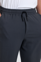 Erkek Desenli Pamuklu Arka Cepli Beli Lastikli ve İpli Jogger Pan