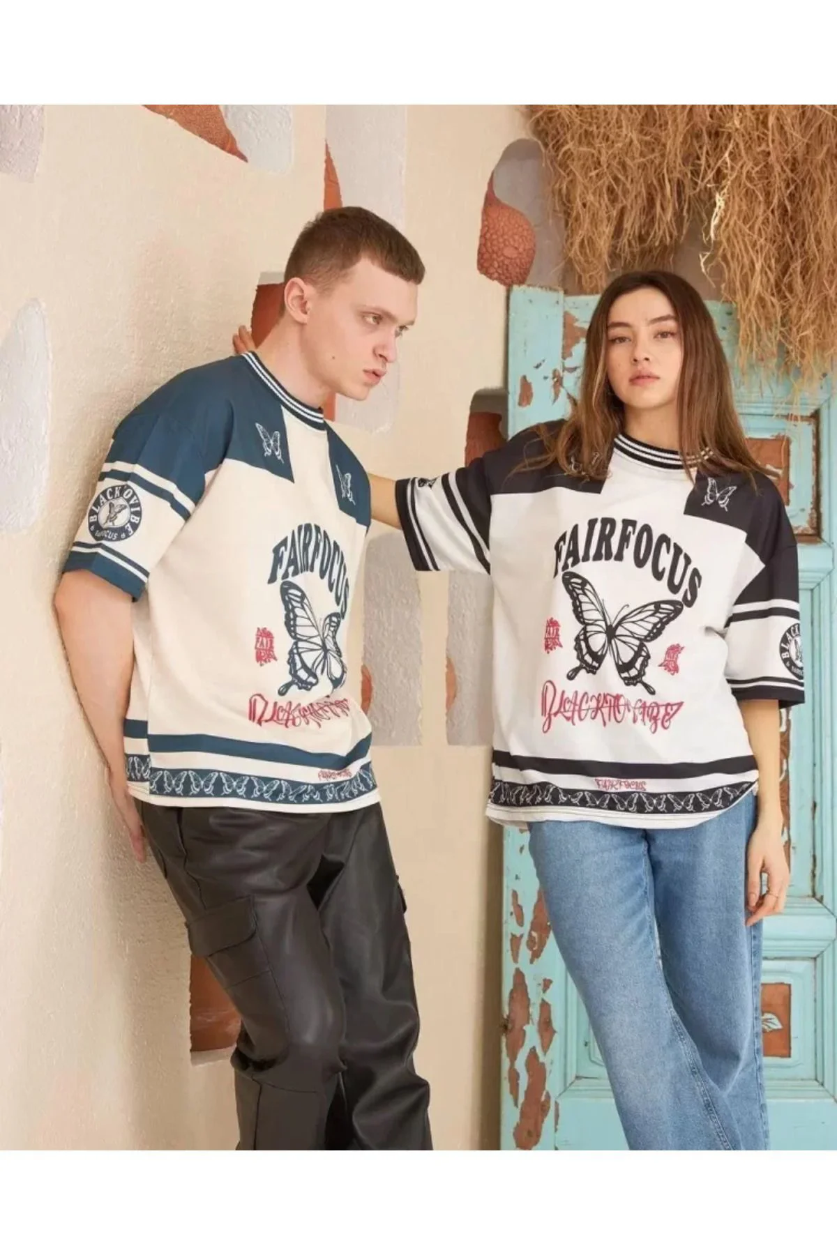 Erkek Dijital Baskılı T-Shirt - Siyah