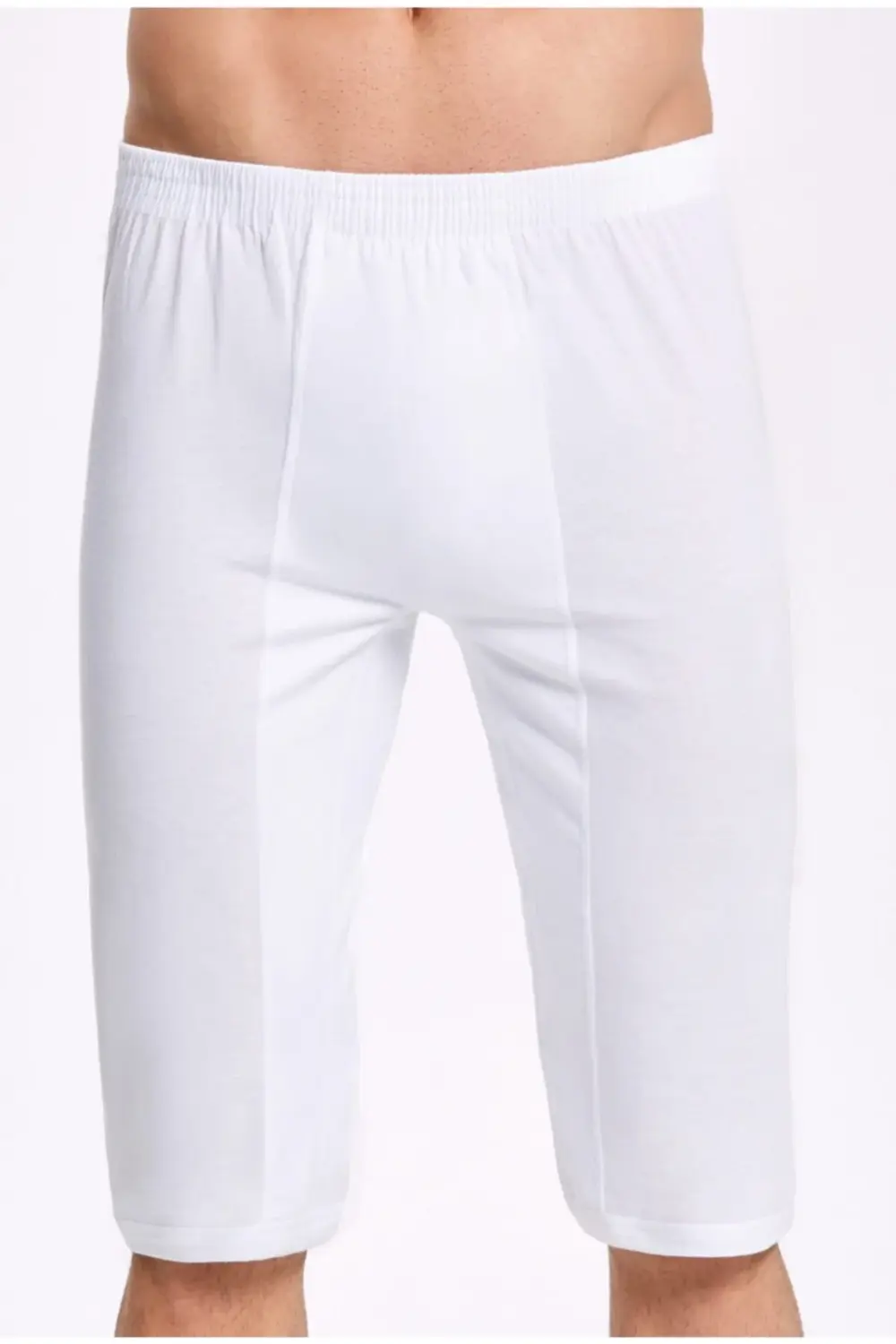 Erkek Diz Altı Paçalı Uzun Don Külot