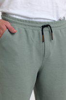 Erkek Duble Paça Pamuklu Beli Lastikli ve İpli Jogger Pantolon  Ç