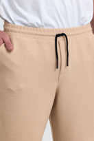 Erkek Duble Paça Pamuklu Beli Lastikli ve İpli Jogger Pantolon  B