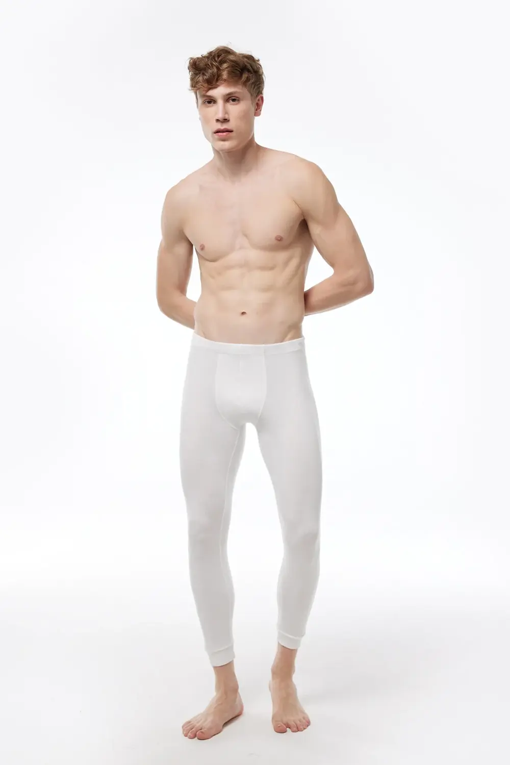 Erkek Ekru Viloft Termal Tayt 602