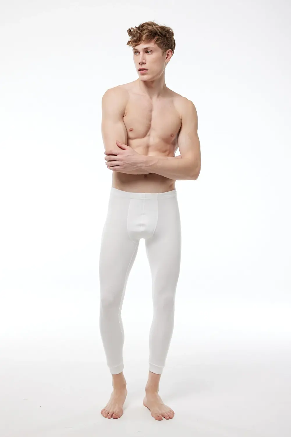 Erkek Ekru Viloft Termal Tayt 602