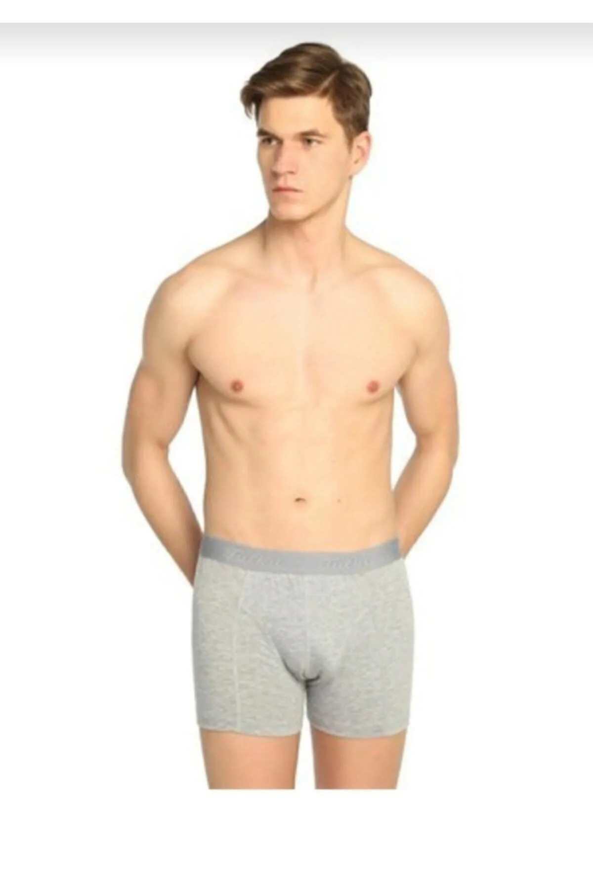ERKEK ELASTAN LİKRALI BOXER 3'LÜ PAKET