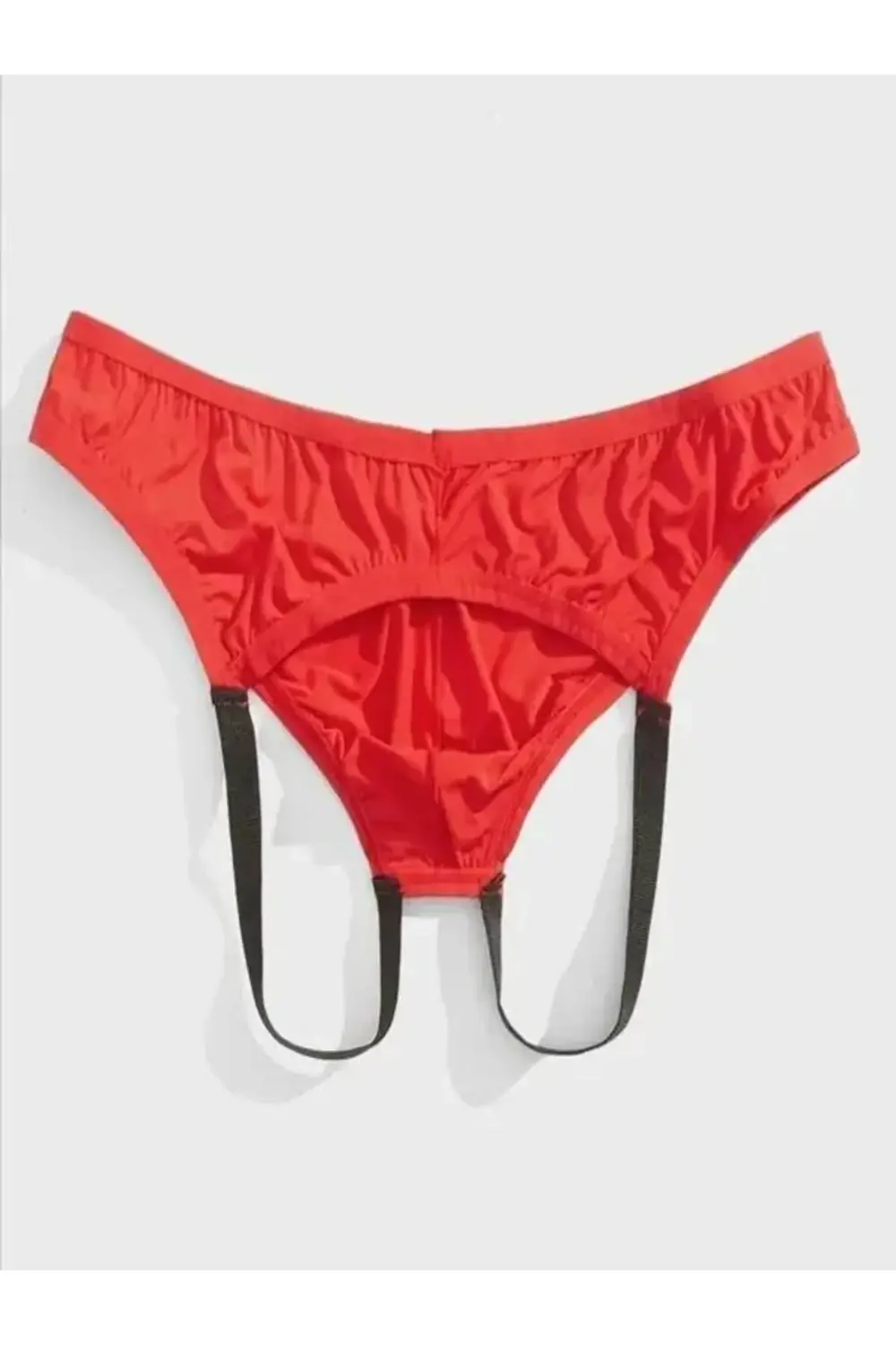 Erkek Fantazi Kırmızı Jockstrap İç Giyim