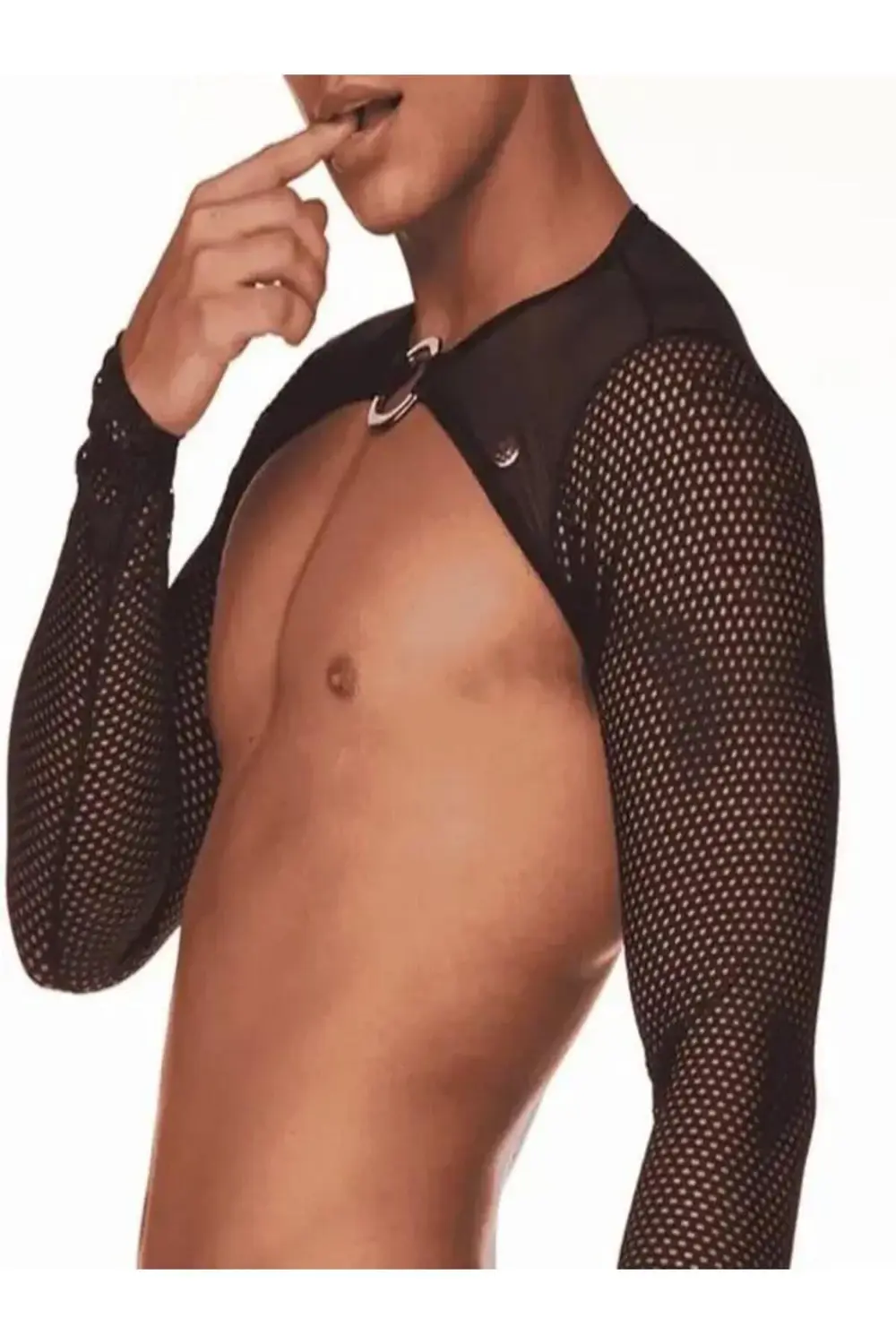 Erkek Fantezi Metalli Bolere İç Giyim