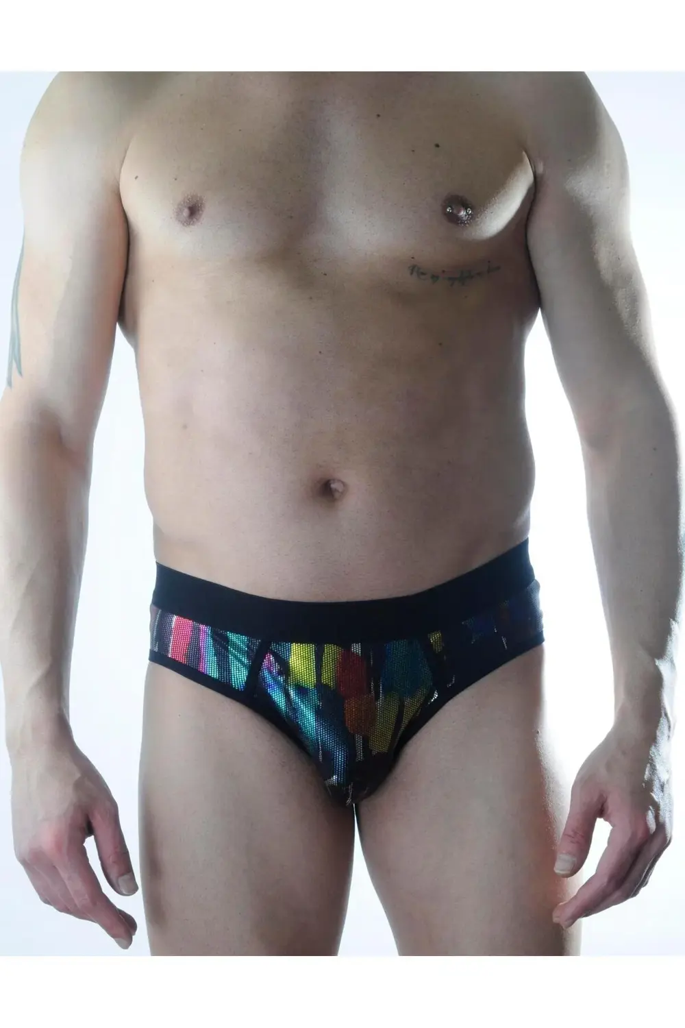 Erkek Fantezi Renkli Jockstrap İç Giyim