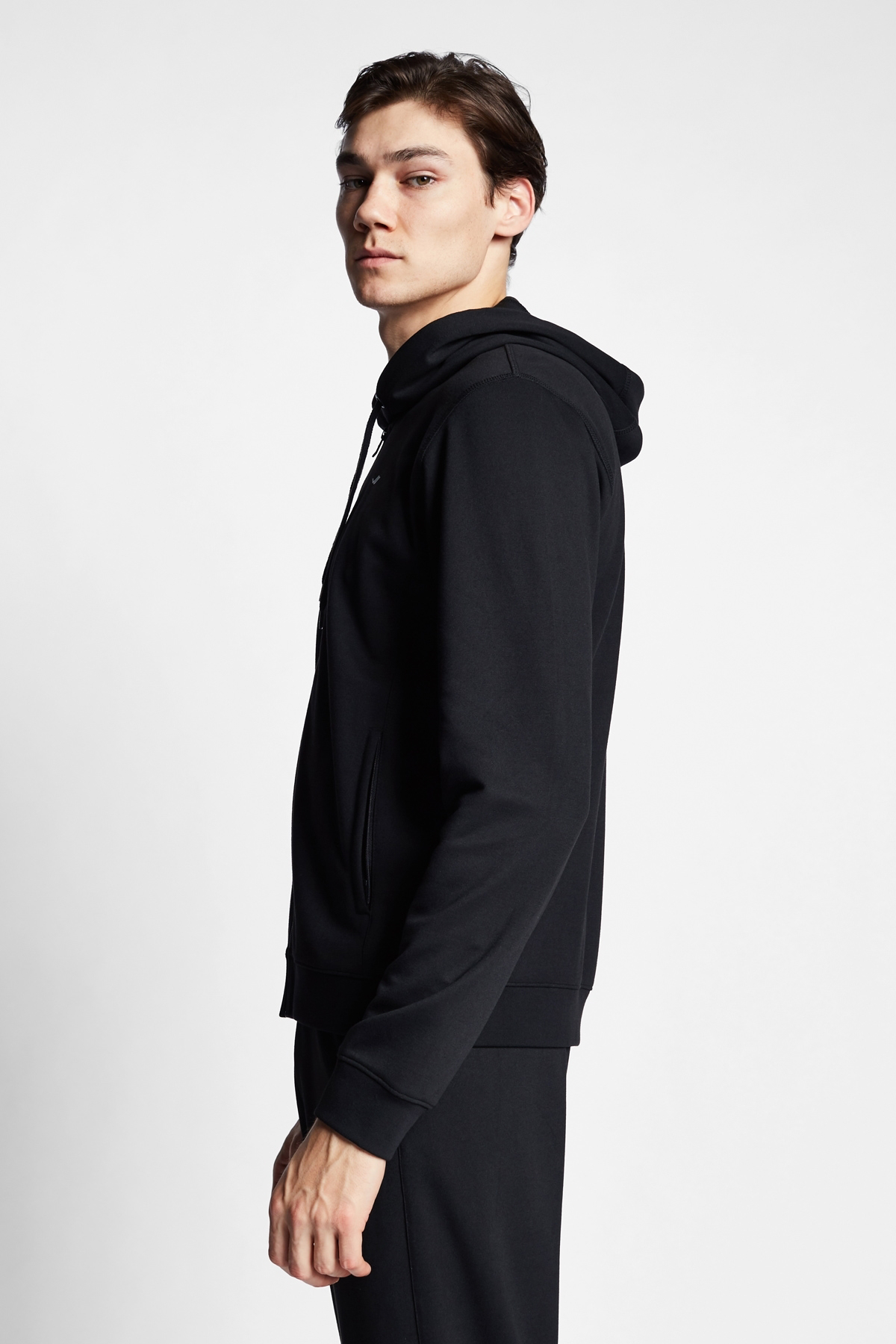 Erkek Fermuarlı Kapüşonlu Sweatshirt 22s-1241-22n