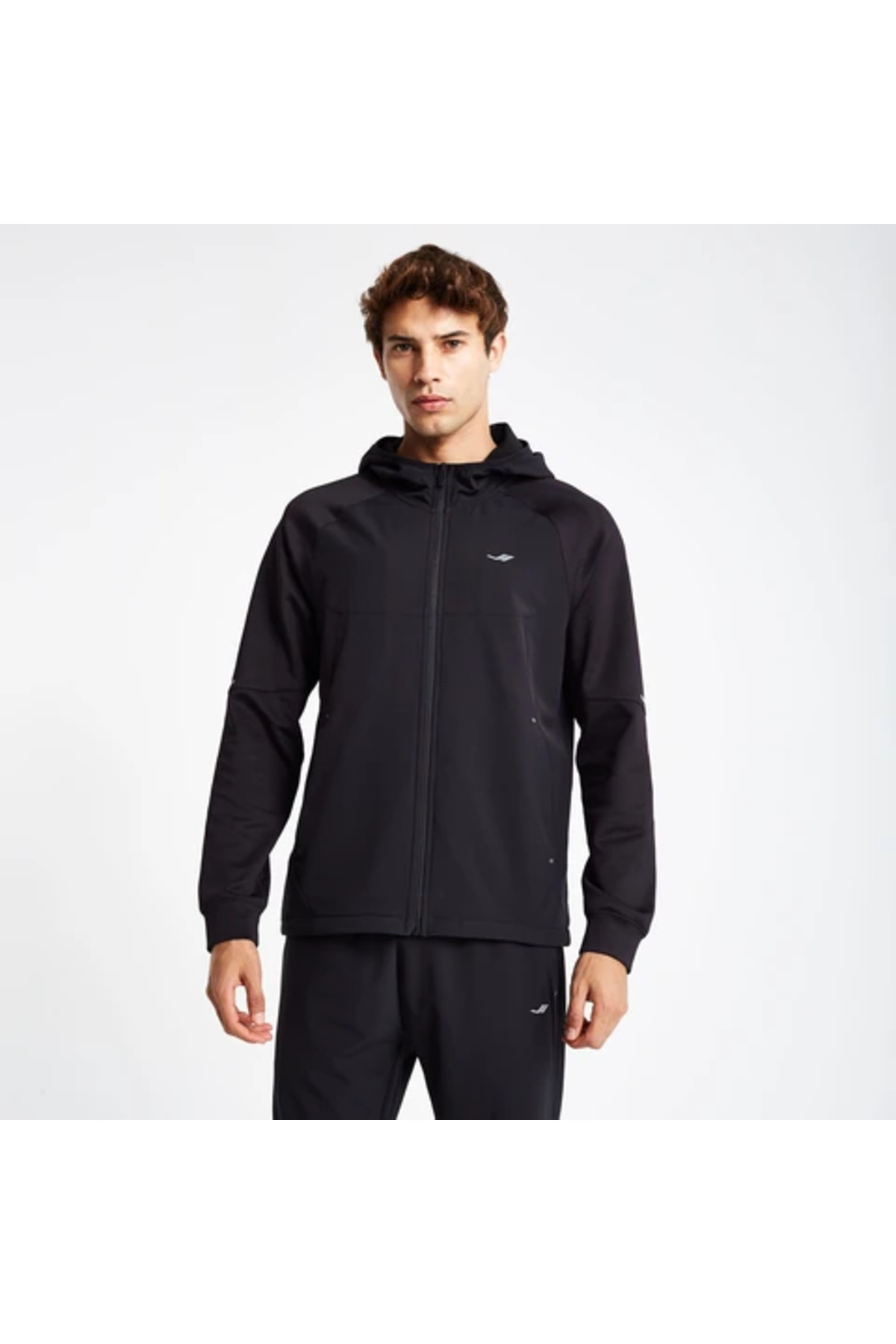 Lescon Erkek Fermuarlı Kapüşonlu Sweatshirt 24N-1115 24Ntes001115