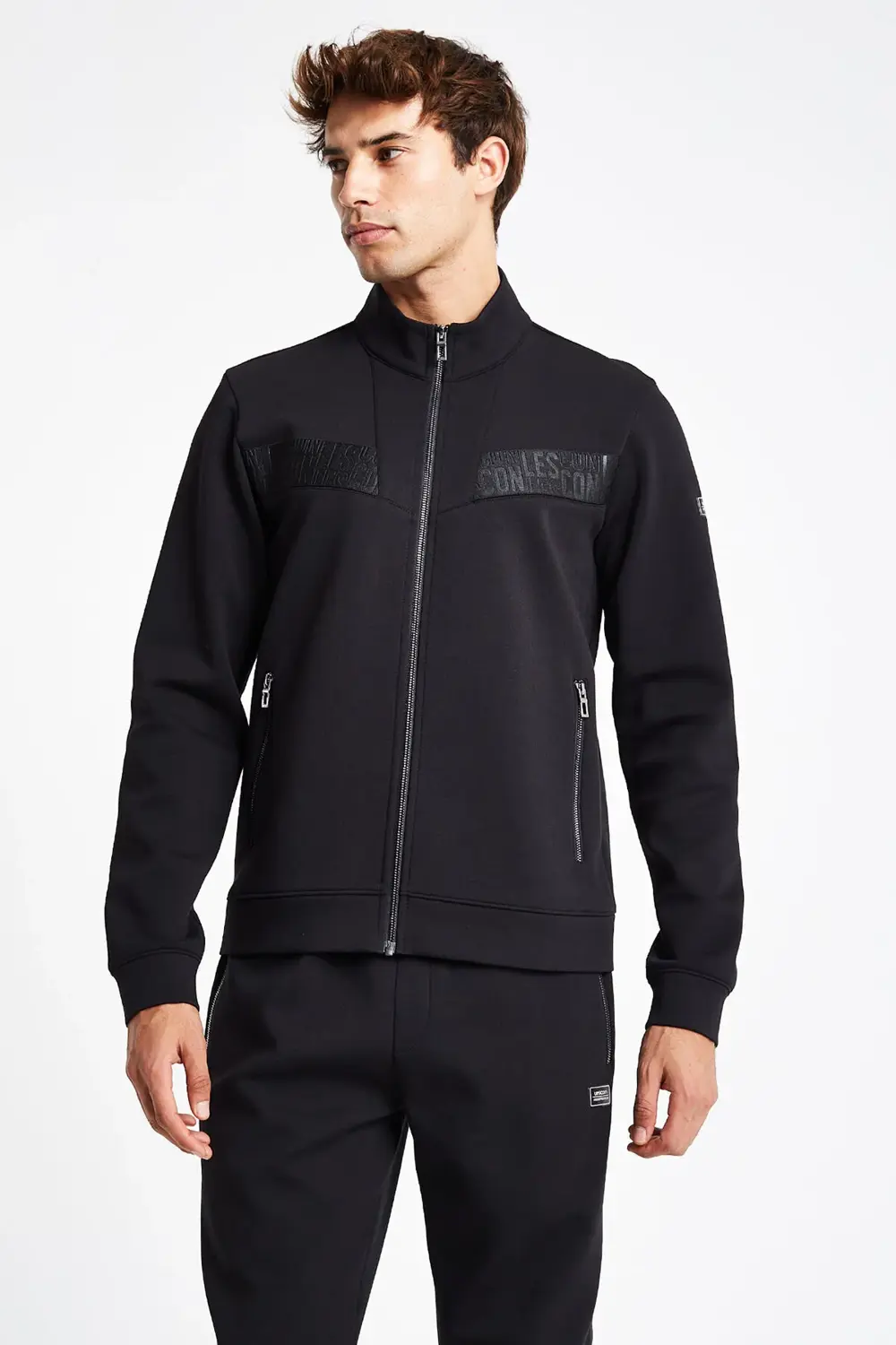 Erkek Fermuarlı Sweatshirt 24N-1141