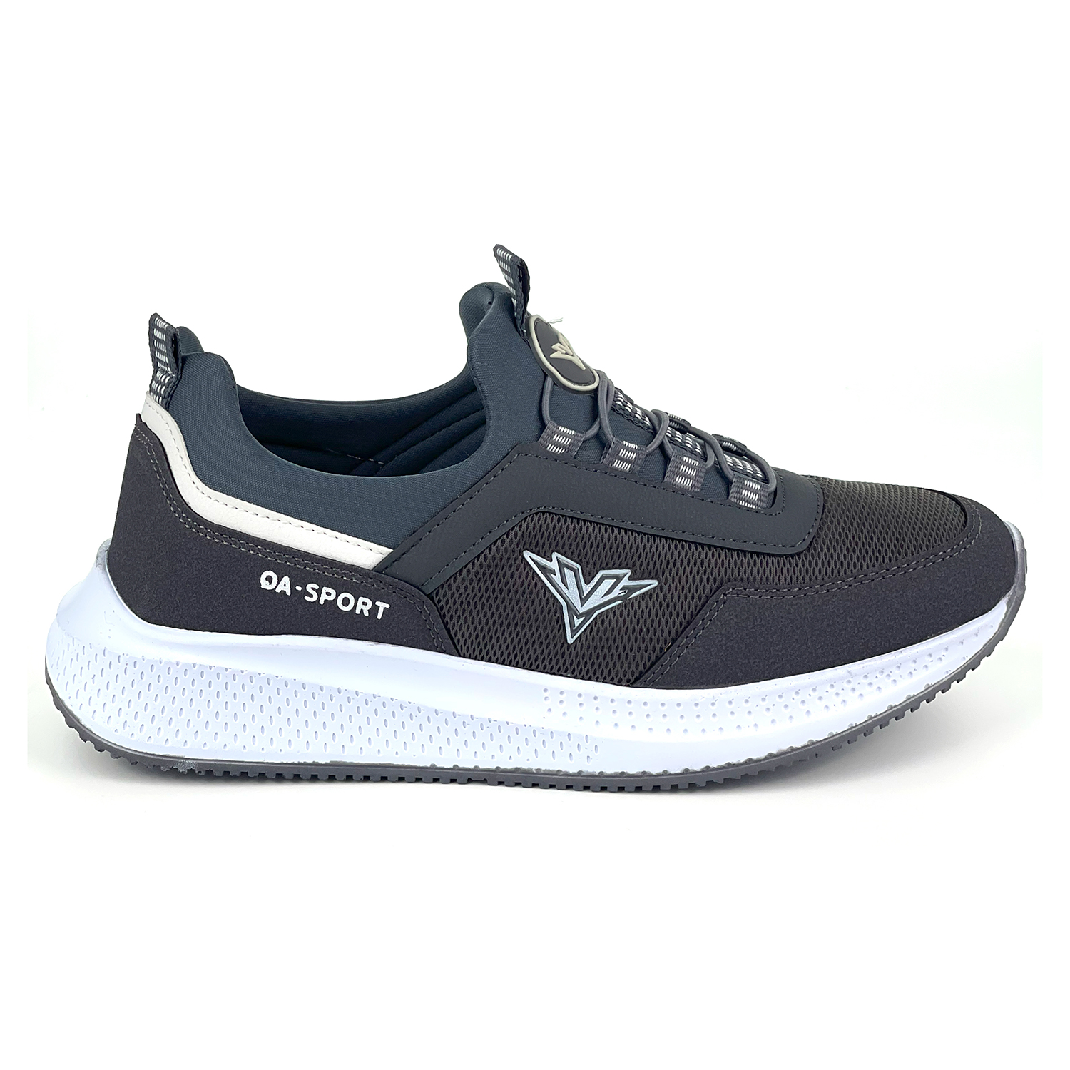Erkek Füme Bağcıksız Esnek Çok Hafif Günlük Sneaker Spor Ayakkabı