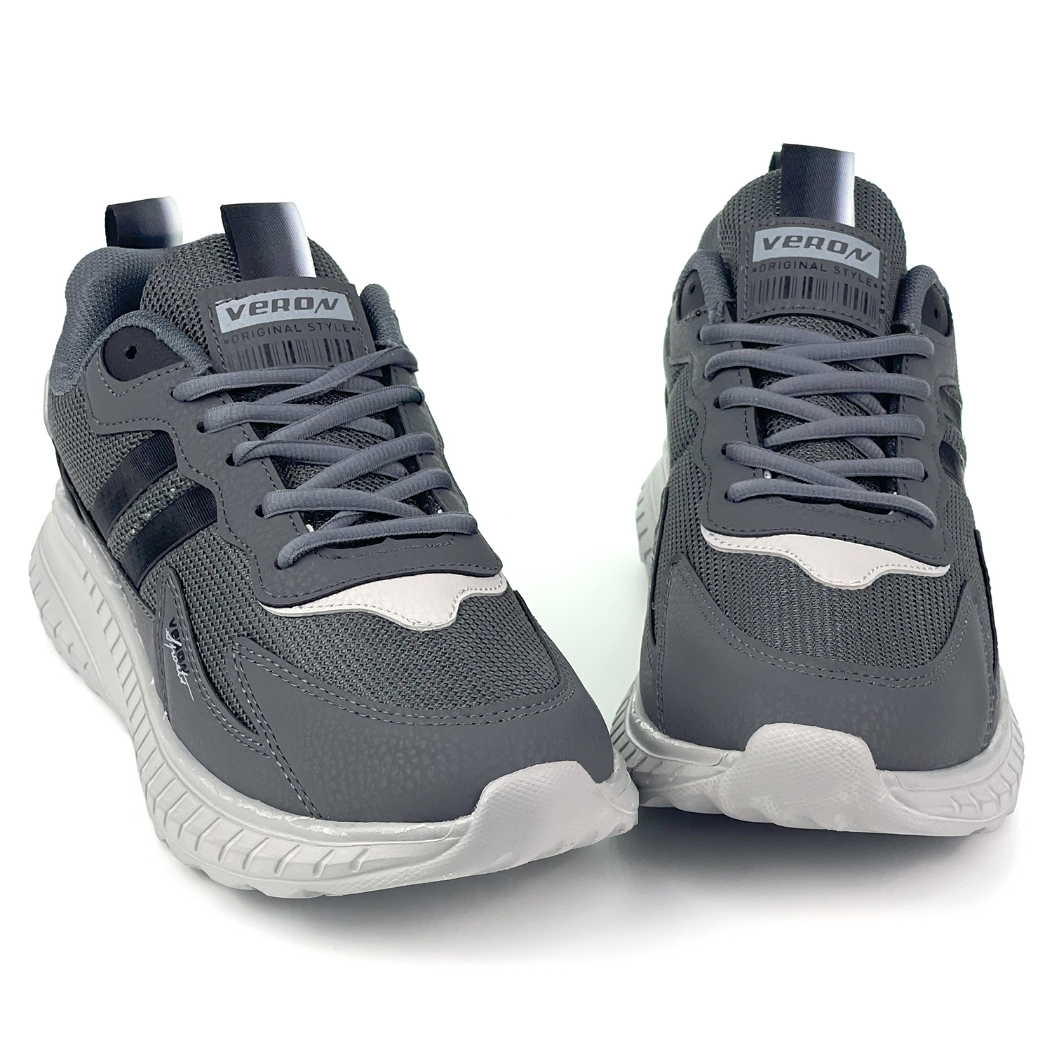 Kajila Erkek Füme Buz Bağcıklı Esnek Hafif Günlük Sneaker Spor Ayakkabı