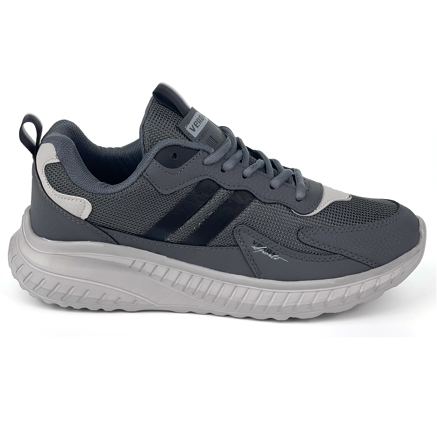 Kajila Erkek Füme Buz Bağcıklı Esnek Hafif Günlük Sneaker Spor Ayakkabı