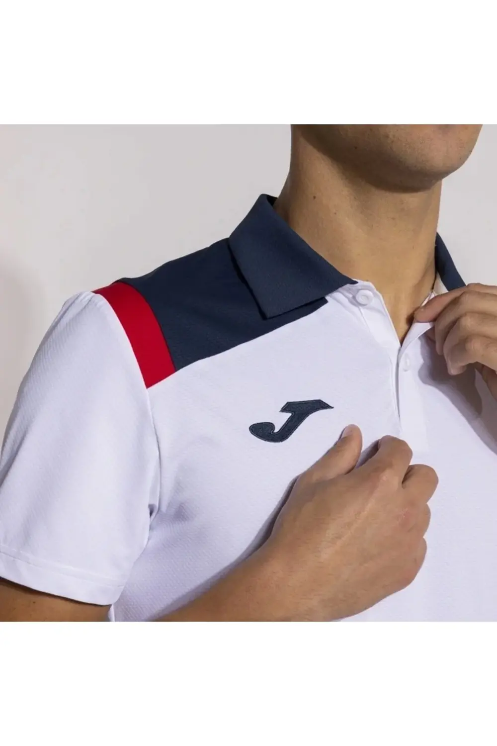 Erkek Futbol Polo Tshirt Toledo Short Sleeve Beyaz 103736.203