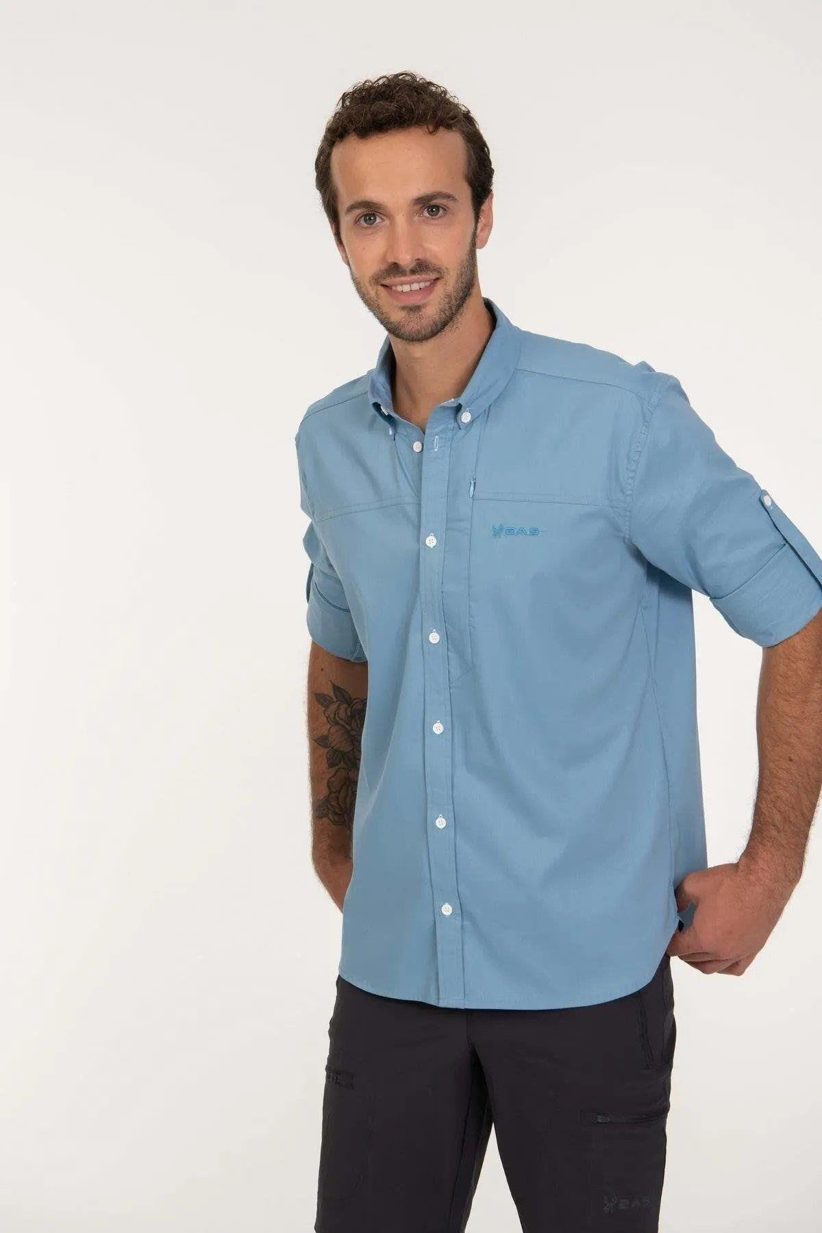 2As Erkek Gainfull Erkek Gömlek Gai0103 Mavi