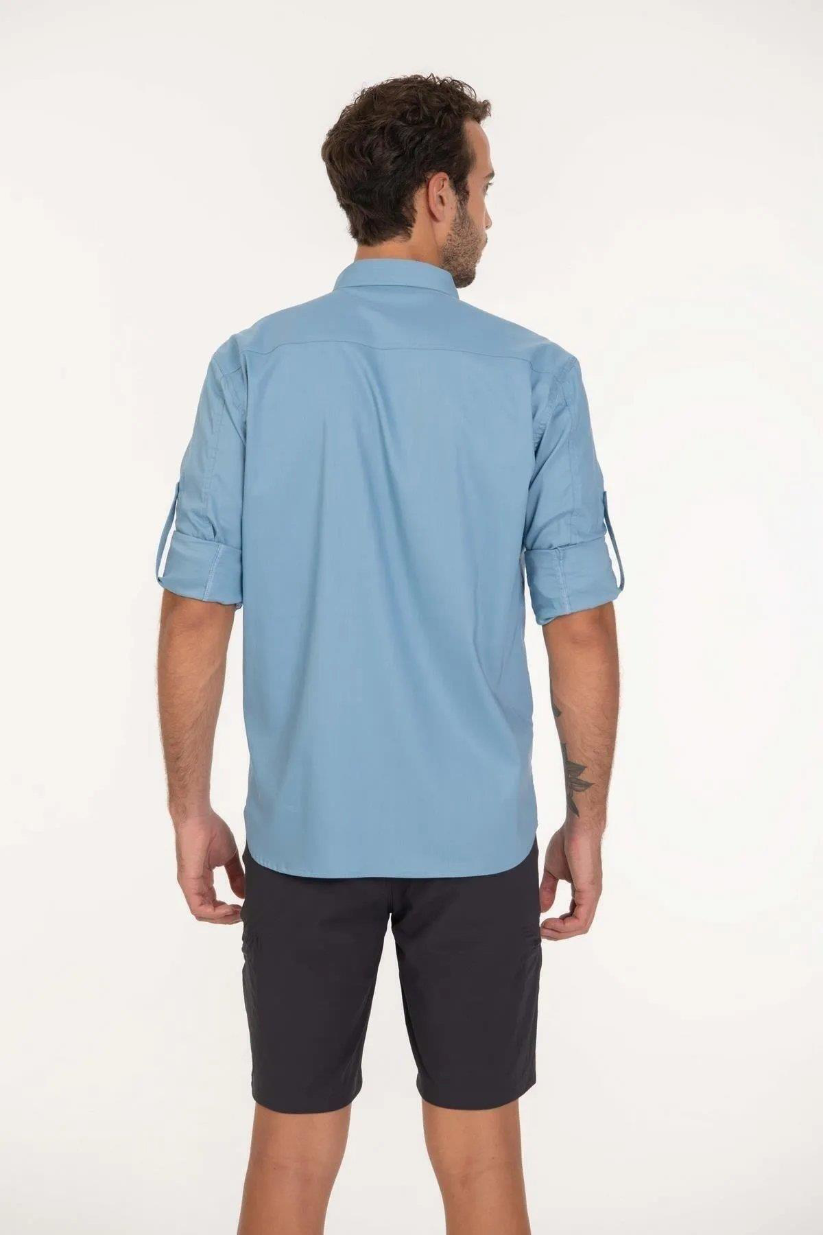 2As Erkek Gainfull Erkek Gömlek Gai0103 Mavi
