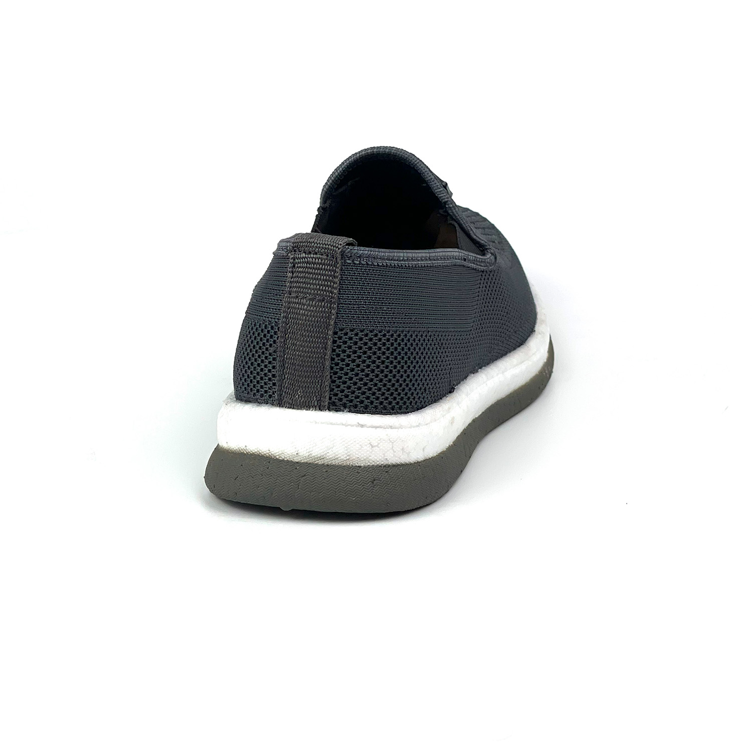 Erkek Gri Çok Hafif Triko Bağcıksız Esnek Hafif Günlük Casual Sne