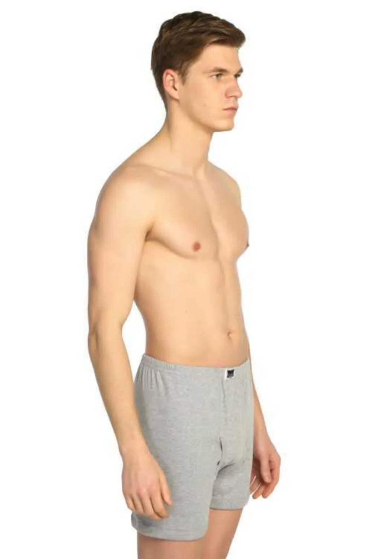 Erkek Gri Ribana Likralı Arjantin Paçalı Boxer 6'lı Fiyatı, Yorumları ve Özellikleri