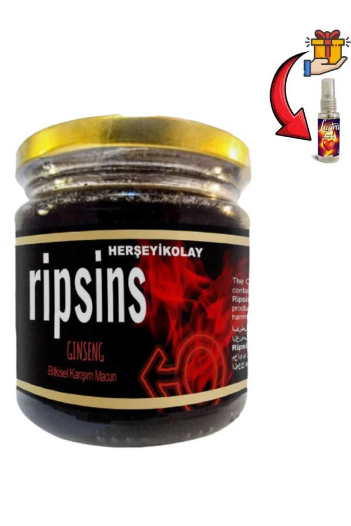 Erkek Güçlenme Destekleyici - Çoban Çökertenli Ripsins 240 gr + Lustra Masaj Yağı Fiyatı, Yorumları ve Özellikleri