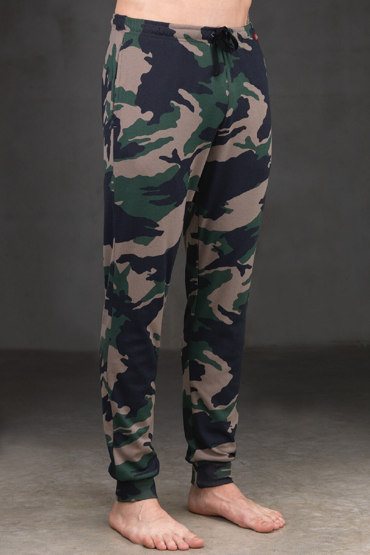 Blackspade Erkek Haki Kamuflaj Desenli Termal Eşofman Altı