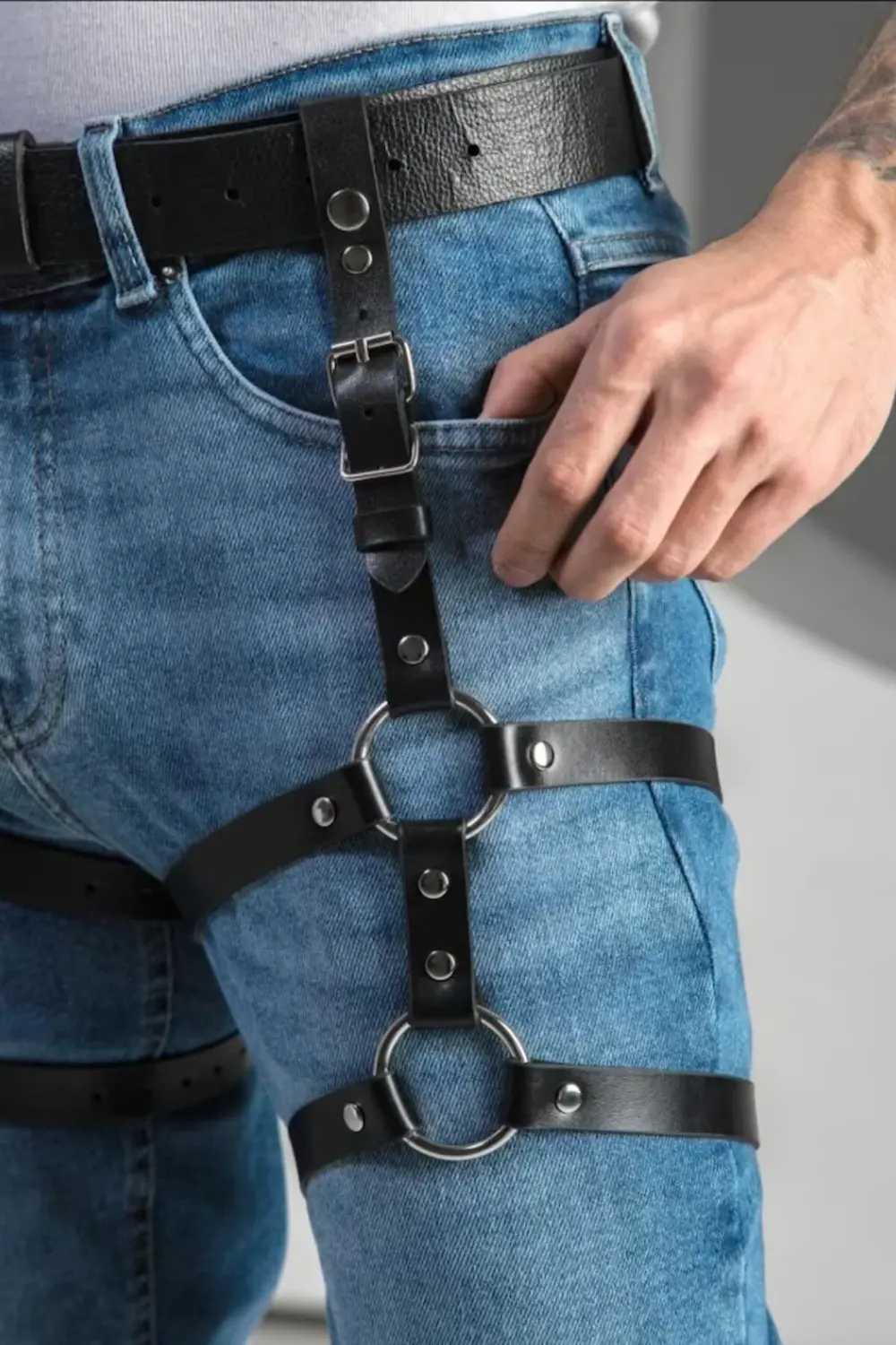 Pilelistore Erkek Harness