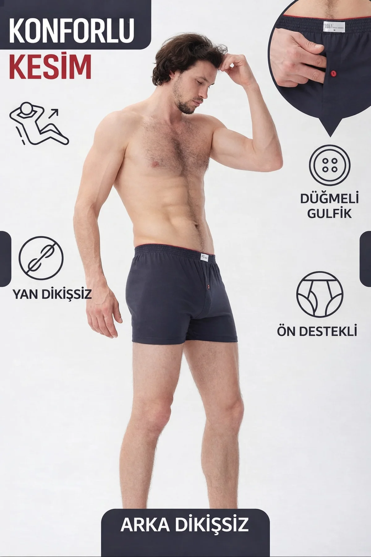 ERKEK HAVLUBEL BOXER