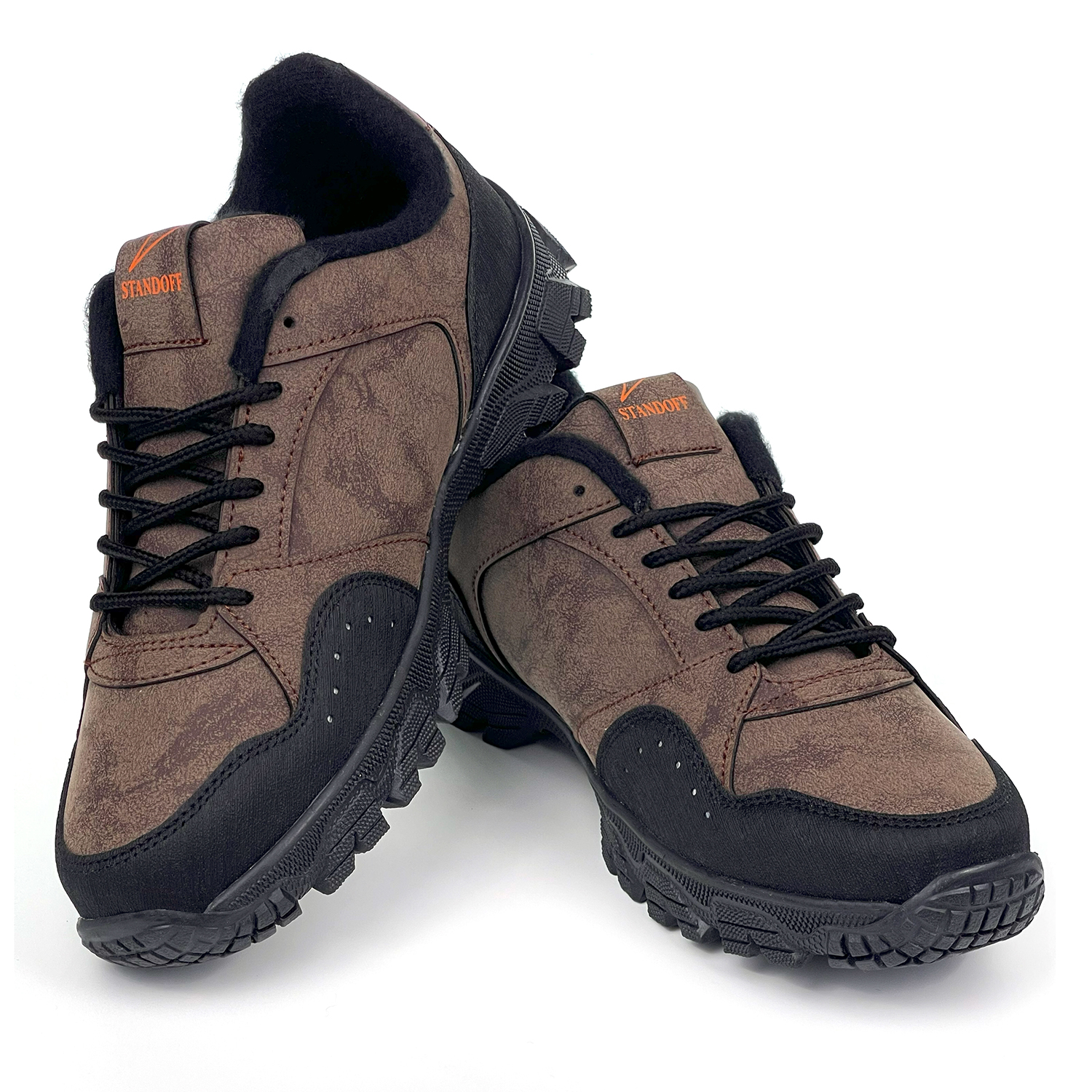 Erkek Kahve Su ve Soğuğa Karşı Dayanıklı Kışlık Outdoor Ayakkabıs