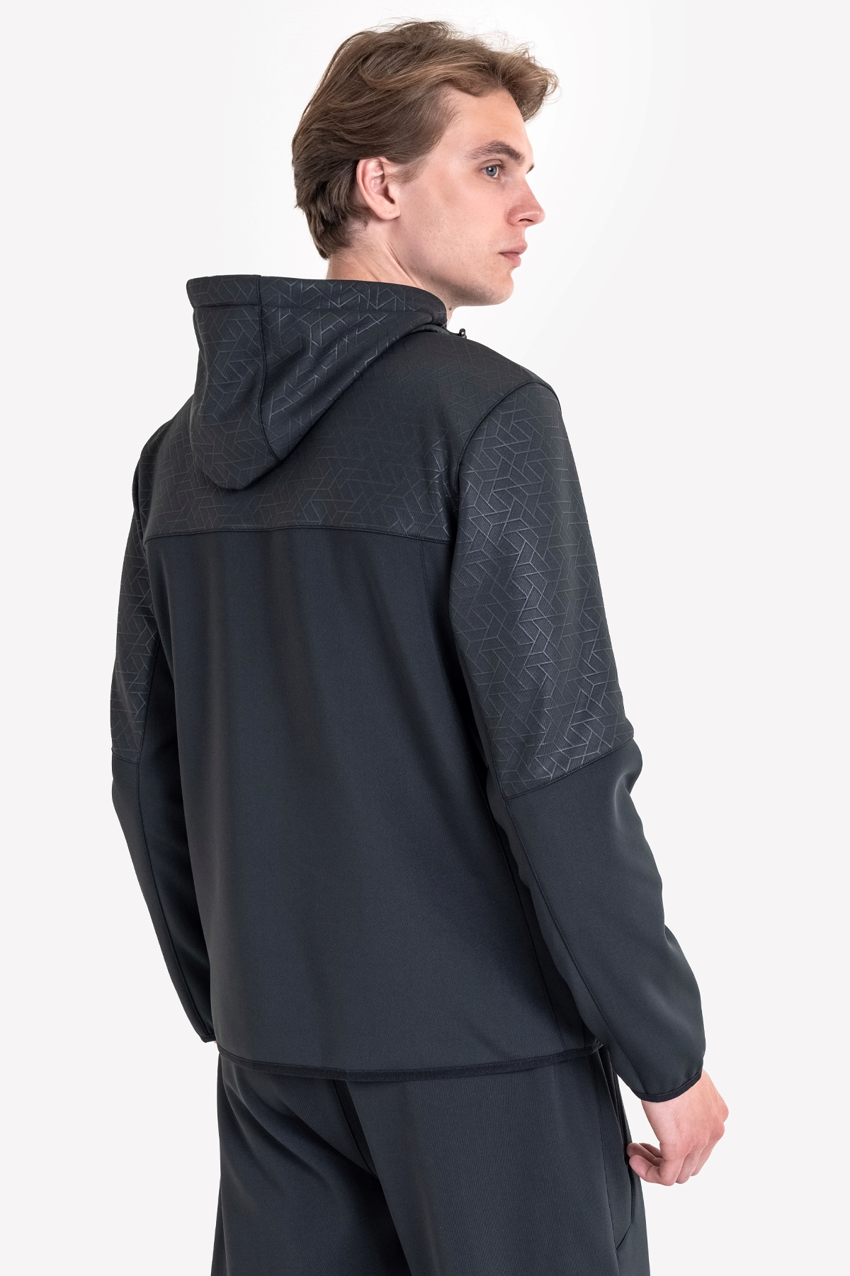 Lescon Erkek Kaplamalı Polar Sweatshirt 23K-1074