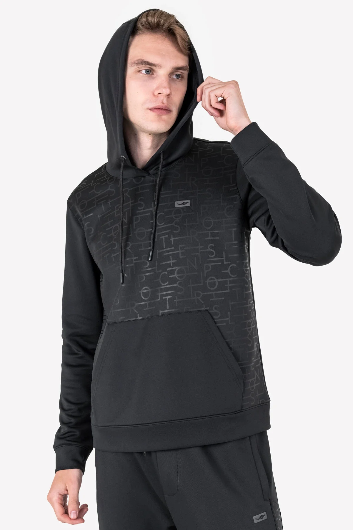 Erkek Kapüşonlu Sweatshirt 24b-1137-23n