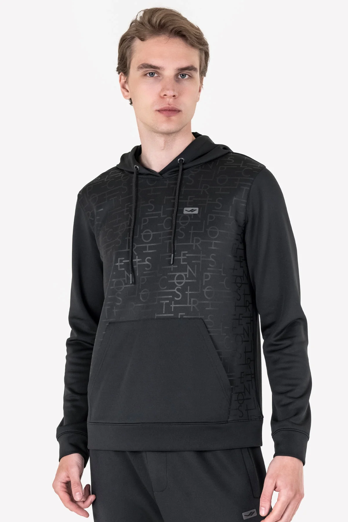 Erkek Kapüşonlu Sweatshirt 24b-1137-23n