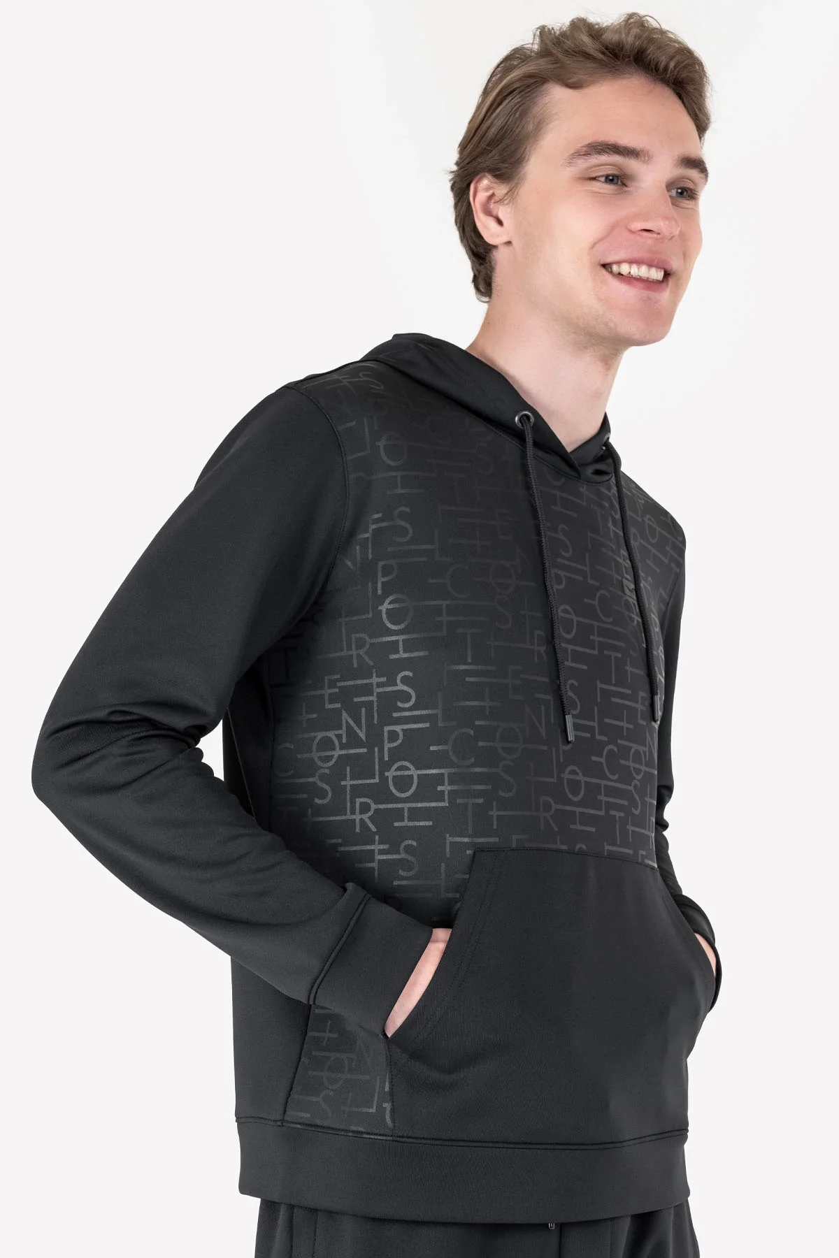 Erkek Kapüşonlu Sweatshirt 24b-1137-23n