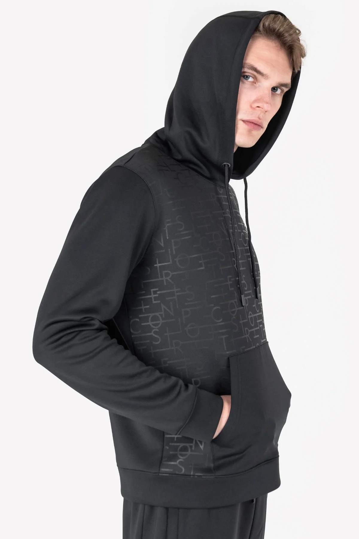 Erkek Kapüşonlu Sweatshirt 24b-1137-23n